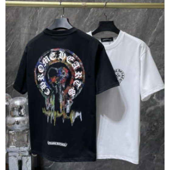 Chrome Hearts Graffiti Horseshoe Tee